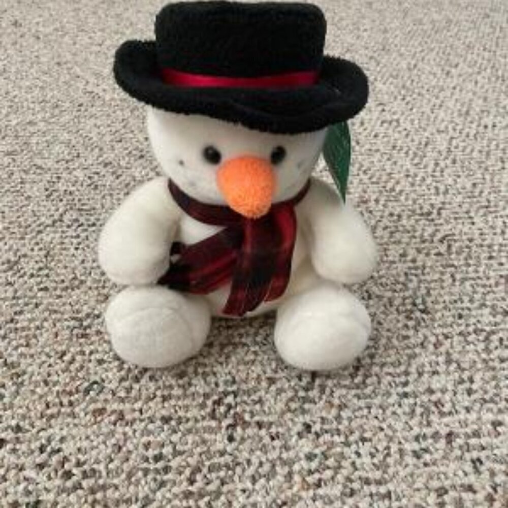 Build-A-Bear Stuffed Snowman. Y2K